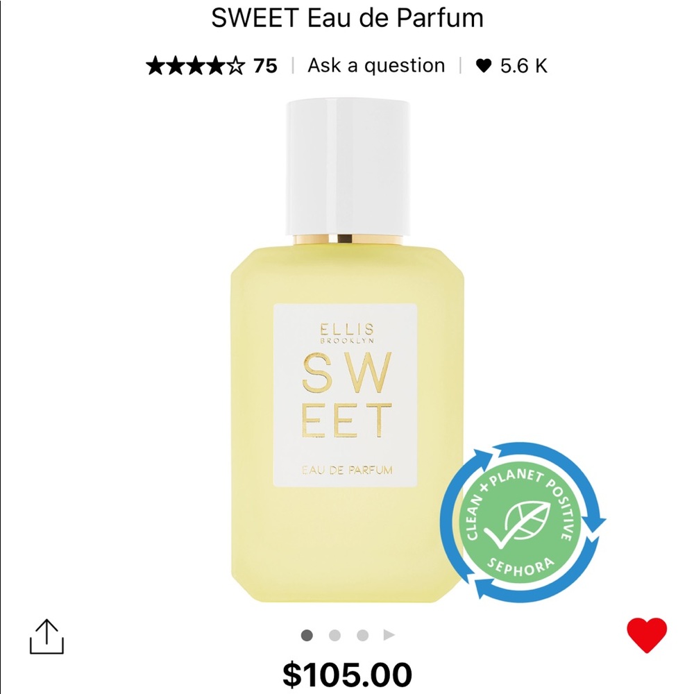 Ellis Brooklyn Sweet Perfume 1.7 oz